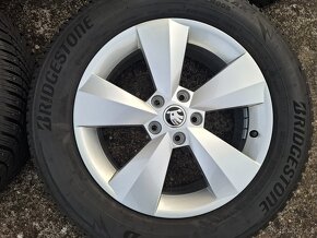 Zimní kola vč. Alu Škoda Nanuq 215/65 R17 - 5