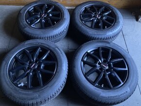 Alu kola DEZENT 17" 5x108 zimnní CONTINENTAL 225/65R17 - 5