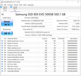 Samsung EVO 850 500GB SSD - 5