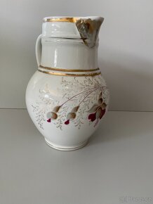 džbán starý džbán džbánek malovaný keramika porcelán - 5