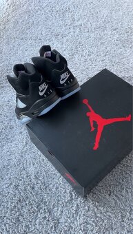 Air Jordan 5 Black Metallic Reimagined - 5