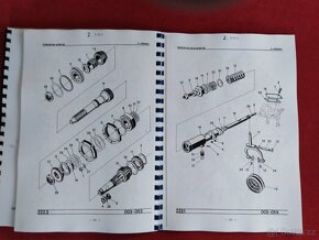 Katalog ND Liaz 151. 270 - 151.280 a převod. Praga 10P80.36 - 5