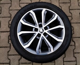 Alu kola originál Škoda Octavia III 5x112 R17 Hawk - 5