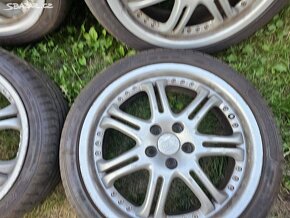 ALU kola 5x100 215/40 R17 / Letní pneu. - 5