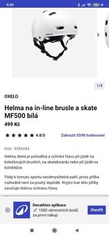 Dětská helma na kolo a brusle - 5