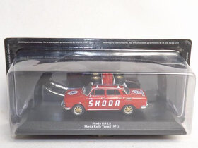 Škoda 110 LS doprovodní vůz Rally 1975, 1:43, Altaya, nový - 5