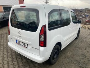 BERLINGO SPACE 5MÍST,1.6HDi 114tkm ,SERVIS-CITROEN,1maj,A1 - 5