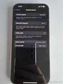 Apple iPhone 16 Pro Max 1TB Bílý titan, záruka 10/26 - 5