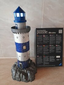 Ravenssburger 3D puzzle noční edice.(Oblouk,Věž,Maják) - 5