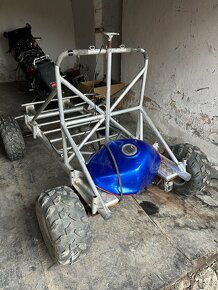 Hliníkovy ram buggy + motorka Suzuki gf600r - 5