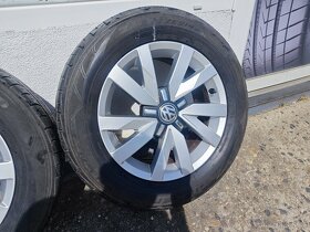 Alu Vw 5/112 R16 + 215/60 R16 letní - 5