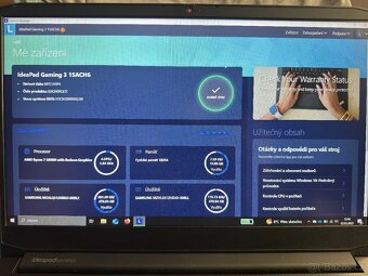 Prodám herní notebook Lenovo IdeaPad Gaming 3 - 5