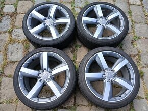 Alu kola AUDI A1 17" 5x100 letní BRIDGESTONE 215/40R17 - 5