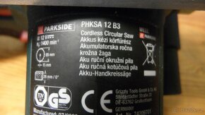 PARKSIDE PHKSA 12 B3 s baterii a nabiječkou - 5