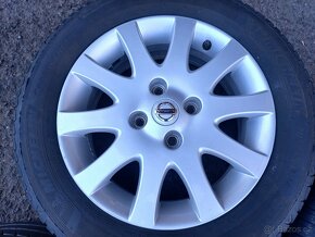 Sada Orig ALU kol Nissan 205/55R16 letní - 5