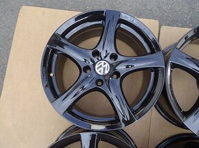 Alu disky černé Transporter T5, 17", 5x120, ET 35, šířka 8J - 5