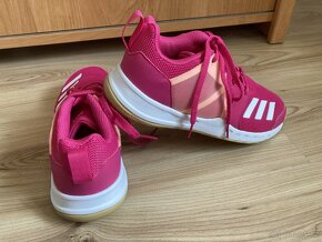 Růžové sportovní boty Adidas vel. 38 - 5