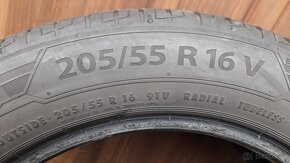 Prodám letní pneumatiky Barum Bravuris 205/55 R16 - 5