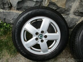 Alu kola 5x100 R15 Pneu 195/65 R15 Letní - 5