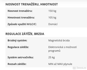 Eliptický trenažér TRINFIT Monta C750i - 5