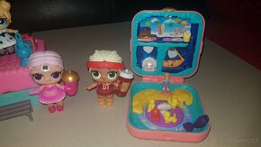 LPS figurky domek hasbro LOL panenky Polly pocket - 5