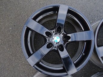 Alu disky černé na BMW 17", 5x120, ET 20, šíře 8J - 5