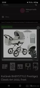 Dvojkombinace Baby style prestige classic 6in1 - 5