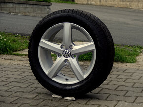 ZIMNÍ ORIGINÁL VW 16" 5x112 pneu 205/55R16 Dunlop - 5