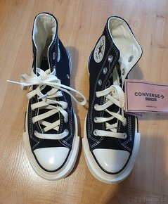 Nové černé converse v.38 kotníkové - 5