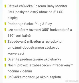 Foscam Baby monitor BM1 - 5