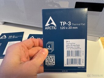 3x nové ještě zabalené - Podložka pod chladič ARCTIC TP-3 - 5