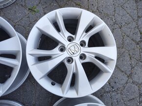 16"alu sada disků 5x114 origo Honda HRV CRV Accord Civic - 5