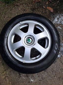 Alu kola 5x100 Octavia,Fabia,Roomster,Rapid 195/65 R15 - 5