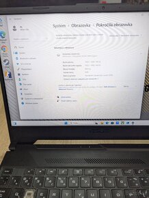 Herní notebook Asus TUF Gaming i5 GTX 1660ti 16GB 512GB - 5