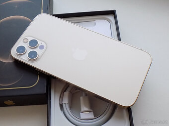 APPLE iPhone 12 Pro 512GB Gold - ZÁRUKA - JAKO NOVÝ - 5