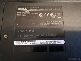 Notebook Dell PP33L studio 1535 - 5