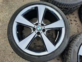 BMW X5, X6 Originál 21" sada style 128 Chromy - 5