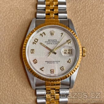 Rolex Datejust 36 - Yellow Rolesor 16233 - 1988 rok - 5