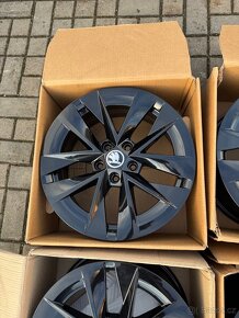 ORIGINÁL Alu Škoda ROTARE R17, 5x112 - TOP - 5