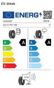 Continental EcoContact 6 235/55 R18 104V XL  NOVÉ - 5