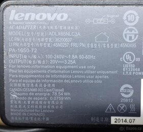 Nabíječka notebooku Lenovo 20V, 3,25A č.11 - 5