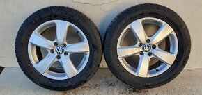 Alu kola VW Tiguan 17" 5x112, letní Dunlop 235/55R17 - 5