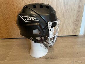 Legendární retro brankářská helma Jofa "Irbe" - 5