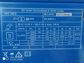 Prodám NEPOUŽITOU co2 svářečku HERKULES HSG 190 D. - 5