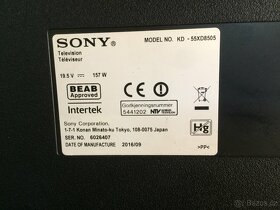 Prodám televizi  Sony Bravia KD-55XD8505 na náhradní díly - 5