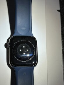 Prodám Apple Watch 7 Graphite Steel Cellular 45mm - 5