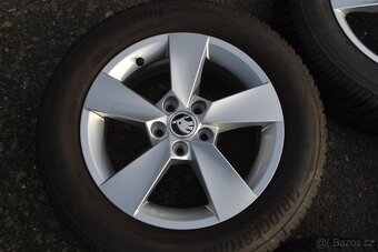 NOVÁ zimní ALU sada Š.Fabia IV/VW Polo.S-Ibiza 185/65R15 - 5