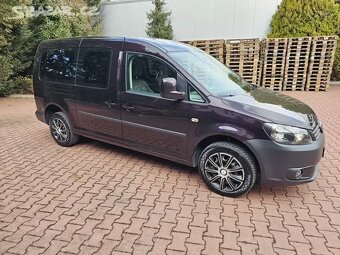 VW Caddy Maxi 2.0TDI, 4x4,webasto,tažné,kamera,serviska,rozv - 5