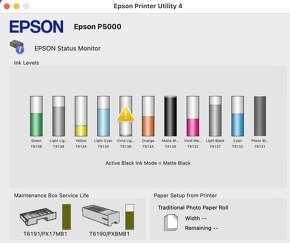 Epson SureColor P5000 STD A2 Wide Gamut tiskárna (Pantone) - 5