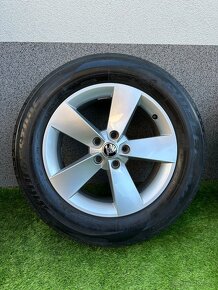 ALU kola 5x112 r17 s letním pneu (líto) - 5